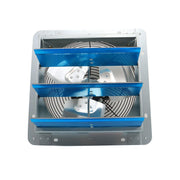 DURAFORCE Aluminum 12" Wall Mounted Shutter Exhaust Fan High Speed With Controller 1620RPM