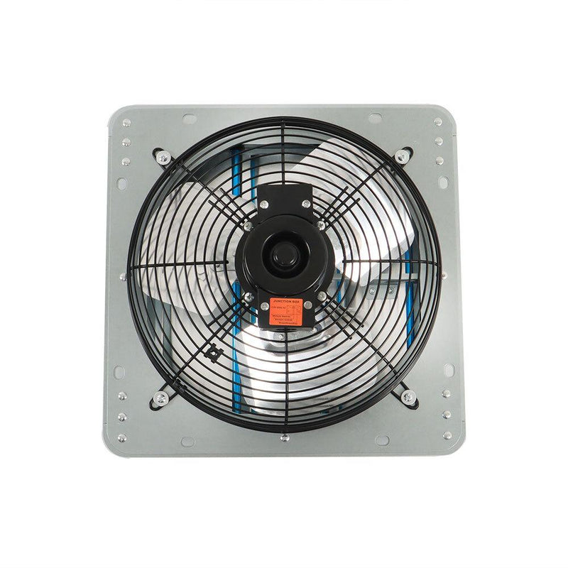 DURAFORCE Aluminum 12" Wall Mounted Shutter Exhaust Fan High Speed With Controller 1620RPM