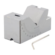 DURAFORCE 4”x1-13/16" Precision Angle Block with 0-60° V Groove for Machining