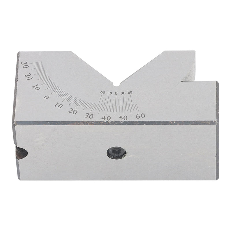 DURAFORCE 4”x1-13/16" Precision Angle Block with 0-60° V Groove for Machining