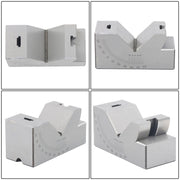 DURAFORCE 4”x1-13/16" Precision Angle Block with 0-60° V Groove for Machining