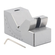 DURAFORCE 4”x1-13/16" Precision Angle Block with 0-60° V Groove for Machining