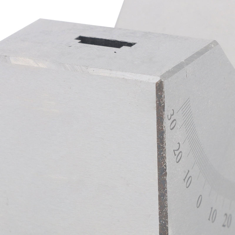 DURAFORCE 4”x1-13/16" Precision Angle Block with 0-60° V Groove for Machining