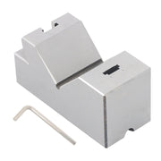 DURAFORCE 4”x1-13/16" Precision Angle Block with 0-60° V Groove for Machining
