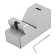 DURAFORCE 4”x1-13/16" Precision Angle Block with 0-60° V Groove for Machining