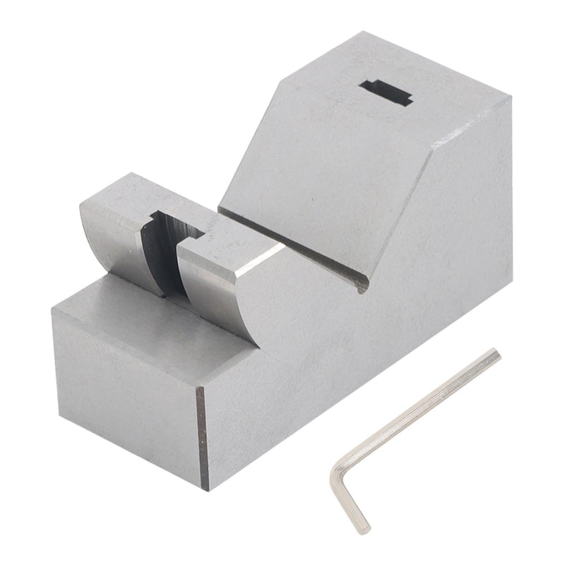 DURAFORCE 4”x1-13/16" Precision Angle Block with 0-60° V Groove for Machining