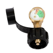 DURAFORCE 6 Pack Propane Tank Gauge Level Indicator Leak Detector Gas Pressure Meter QCC1