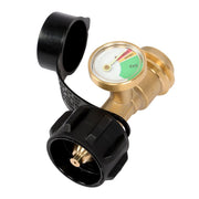 DURAFORCE 6 Pack Propane Tank Gauge Level Indicator Leak Detector Gas Pressure Meter QCC1