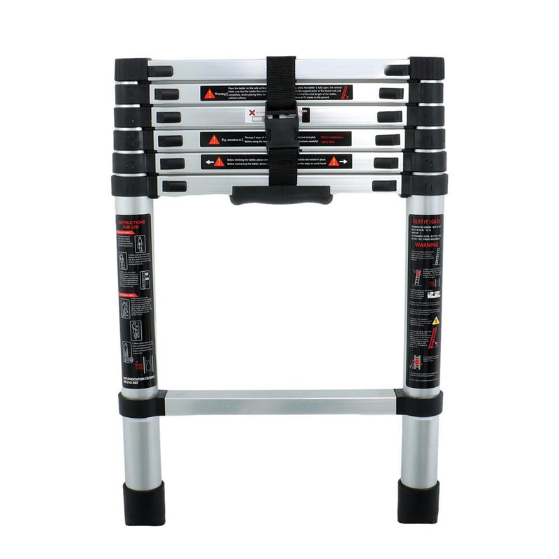 DURAFORCE 6.6 FT Extension Ladders Lightweight Collapsible Ladders Aluminum Telescoping