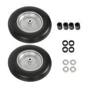 DURAFORCE 14.5x4-8 Wheelbarrow Tire & Wheel 5/8" Bearings Tire Assembly For Hand Cart 2Pcs