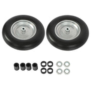 DURAFORCE 14.5x4-8 Wheelbarrow Tire & Wheel 5/8" Bearings Tire Assembly For Hand Cart 2Pcs