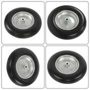 DURAFORCE 14.5x4-8 Wheelbarrow Tire & Wheel 5/8" Bearings Tire Assembly For Hand Cart 2Pcs