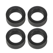 DURAFORCE 14.5x4-8 Wheelbarrow Tire & Wheel 5/8" Bearings Tire Assembly For Hand Cart 2Pcs