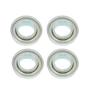 DURAFORCE 14.5x4-8 Wheelbarrow Tire & Wheel 5/8" Bearings Tire Assembly For Hand Cart 2Pcs
