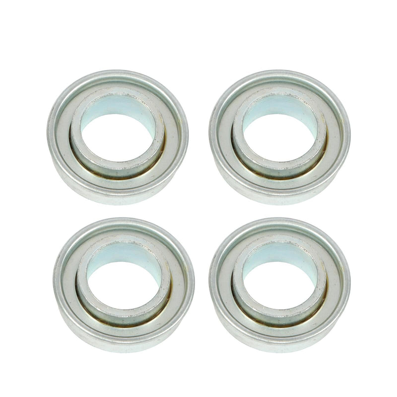 DURAFORCE 14.5x4-8 Wheelbarrow Tire & Wheel 5/8" Bearings Tire Assembly For Hand Cart 2Pcs