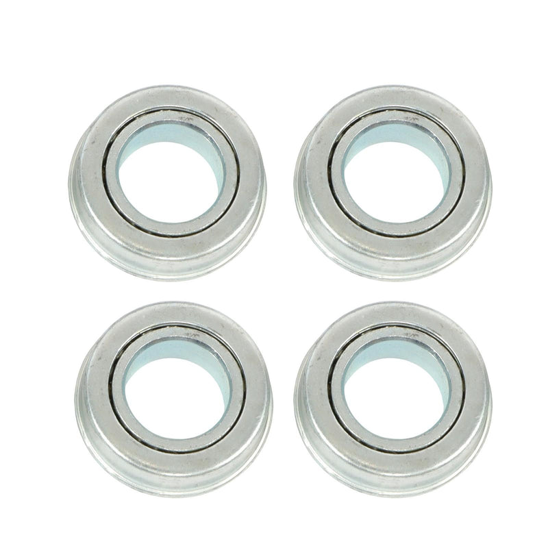 DURAFORCE 14.5x4-8 Wheelbarrow Tire & Wheel 5/8" Bearings Tire Assembly For Hand Cart 2Pcs