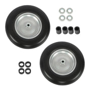 DURAFORCE 14.5x4-8 Wheelbarrow Tire & Wheel 5/8" Bearings Tire Assembly For Hand Cart 2Pcs