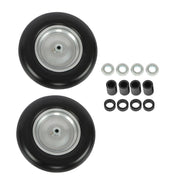 DURAFORCE 14.5x4-8 Wheelbarrow Tire & Wheel 5/8" Bearings Tire Assembly For Hand Cart 2Pcs