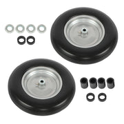 DURAFORCE 14.5x4-8 Wheelbarrow Tire & Wheel 5/8" Bearings Tire Assembly For Hand Cart 2Pcs