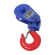 DURAFORCE 4.5" Single Sheave Pulley 4 Ton Snatch Block with Swivel Hook for 1/2" Wire Rope