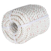 DURAFORCE 3/4" × 100' 2038Lbs Arborist Tree Rope Bull Rope Braided Polyester Rope