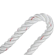DURAFORCE 3/4" × 100' 2038Lbs Arborist Tree Rope Bull Rope Braided Polyester Rope