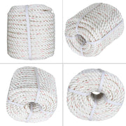 DURAFORCE 3/4" × 100' 2038Lbs Arborist Tree Rope Bull Rope Braided Polyester Rope