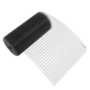 DURAFORCE Black Dip Plastic 1"x1" Electric Welding Mesh 24" x 100' For Plant Garden Net