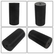 DURAFORCE Black Dip Plastic 1"x1" Electric Welding Mesh 24" x 100' For Plant Garden Net