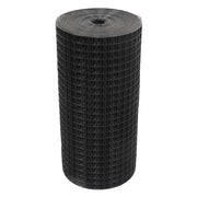 DURAFORCE Black Dip Plastic 1"x1" Electric Welding Mesh 24" x 100' For Plant Garden Net