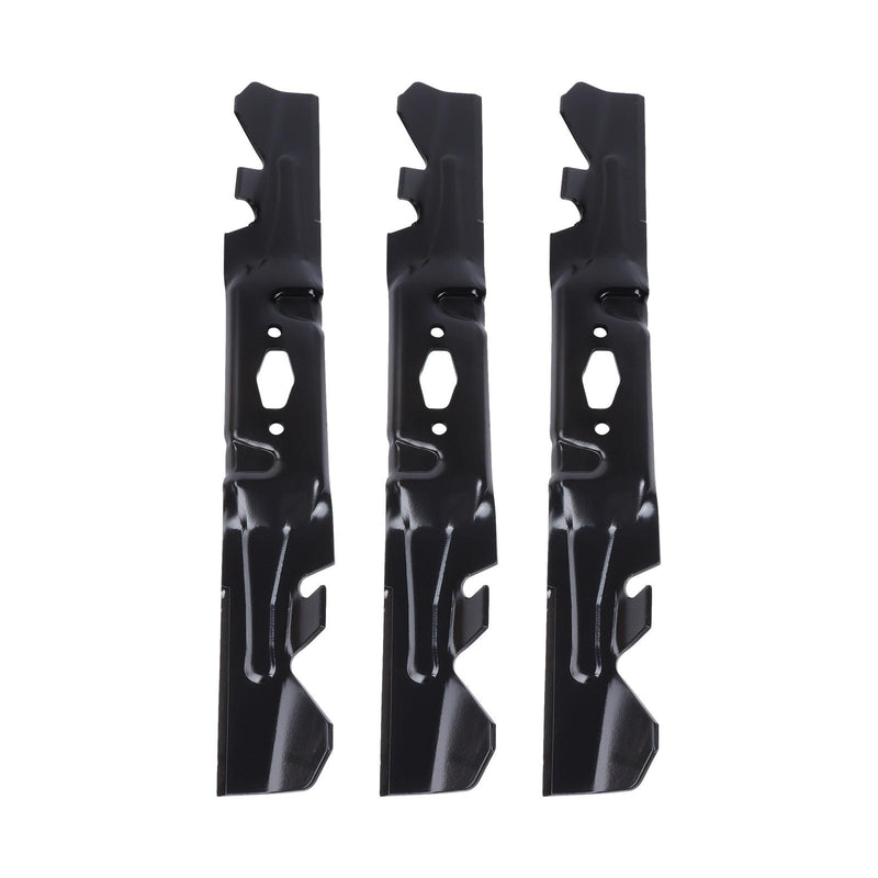 DURAFORCE For Cub Cadet 742P05086-X Xtreme 3PK Blade S-Hole XT1-GT54 XT2-ST54 ZT1 ZT2