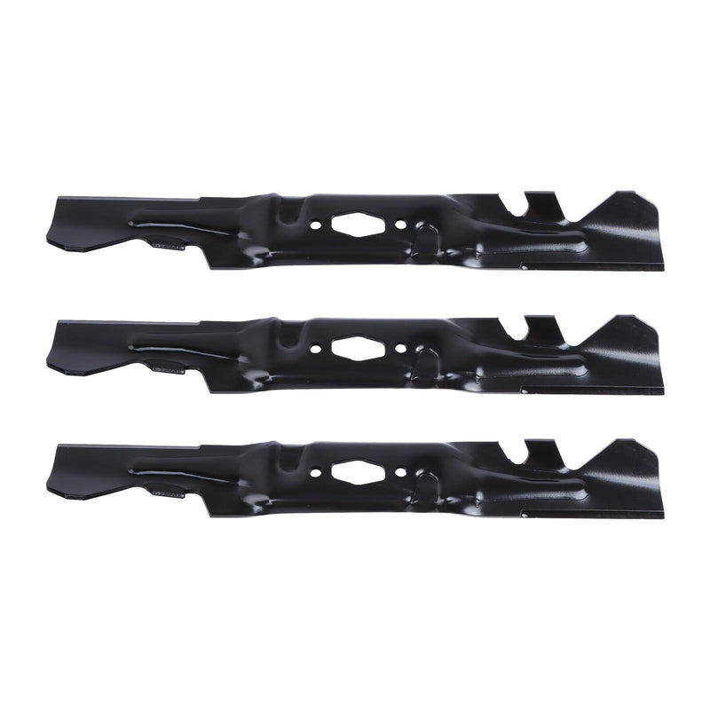 DURAFORCE For Cub Cadet 742P05086-X Xtreme 3PK Blade S-Hole XT1-GT54 XT2-ST54 ZT1 ZT2