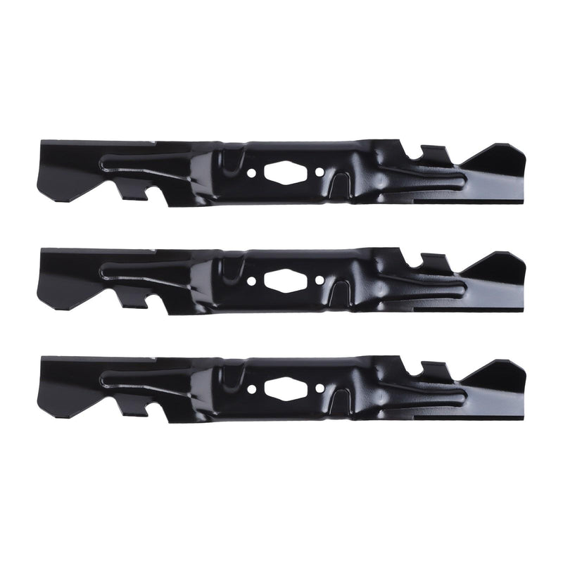 DURAFORCE For Cub Cadet 742P05086-X Xtreme 3PK Blade S-Hole XT1-GT54 XT2-ST54 ZT1 ZT2