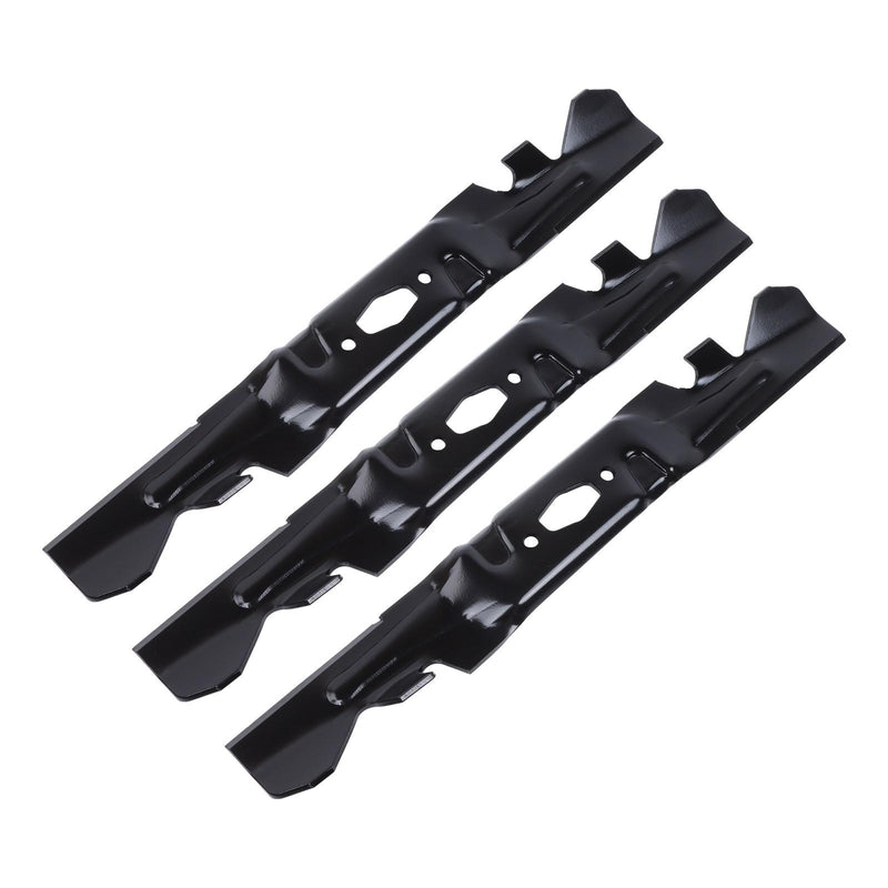 DURAFORCE For Cub Cadet 742P05086-X Xtreme 3PK Blade S-Hole XT1-GT54 XT2-ST54 ZT1 ZT2