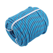 DURAFORCE 1/2"×200' 48 Strands Polyester Braided Arborist Rope Blue & Red Rigging Rope