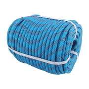 DURAFORCE 1/2"×200' 48 Strands Polyester Braided Arborist Rope Blue & Red Rigging Rope