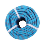 DURAFORCE 1/2"×200' 48 Strands Polyester Braided Arborist Rope Blue & Red Rigging Rope