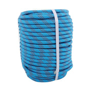 DURAFORCE 1/2"×200' 48 Strands Polyester Braided Arborist Rope Blue & Red Rigging Rope