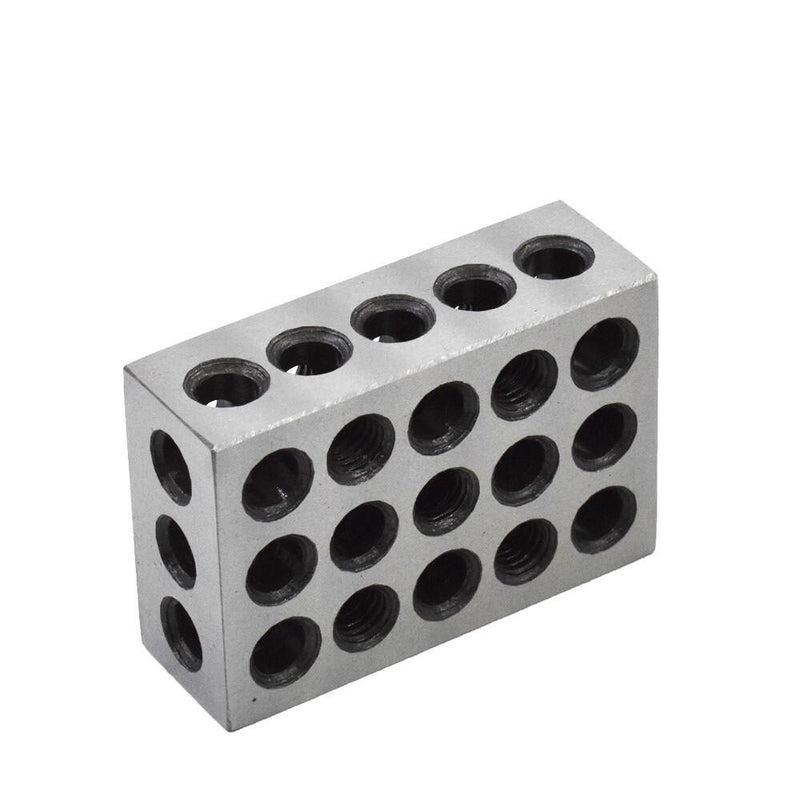 DURAFORCE High Precision 1-2-3 Blocks 23 Holes .0002" Machinist 123 Jig 5 Matched Pair
