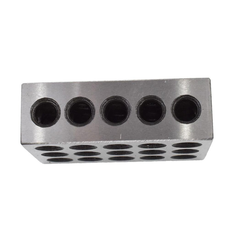 DURAFORCE High Precision 1-2-3 Blocks 23 Holes .0002" Machinist 123 Jig 5 Matched Pair