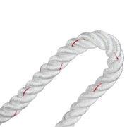 DURAFORCE 2038Lbs Arborist Tree Rope Bull Rope Braided Polyester Rope 3/4" × 100'