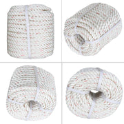 DURAFORCE 2038Lbs Arborist Tree Rope Bull Rope Braided Polyester Rope 3/4" × 100'