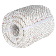DURAFORCE 2038Lbs Arborist Tree Rope Bull Rope Braided Polyester Rope 3/4" × 100'