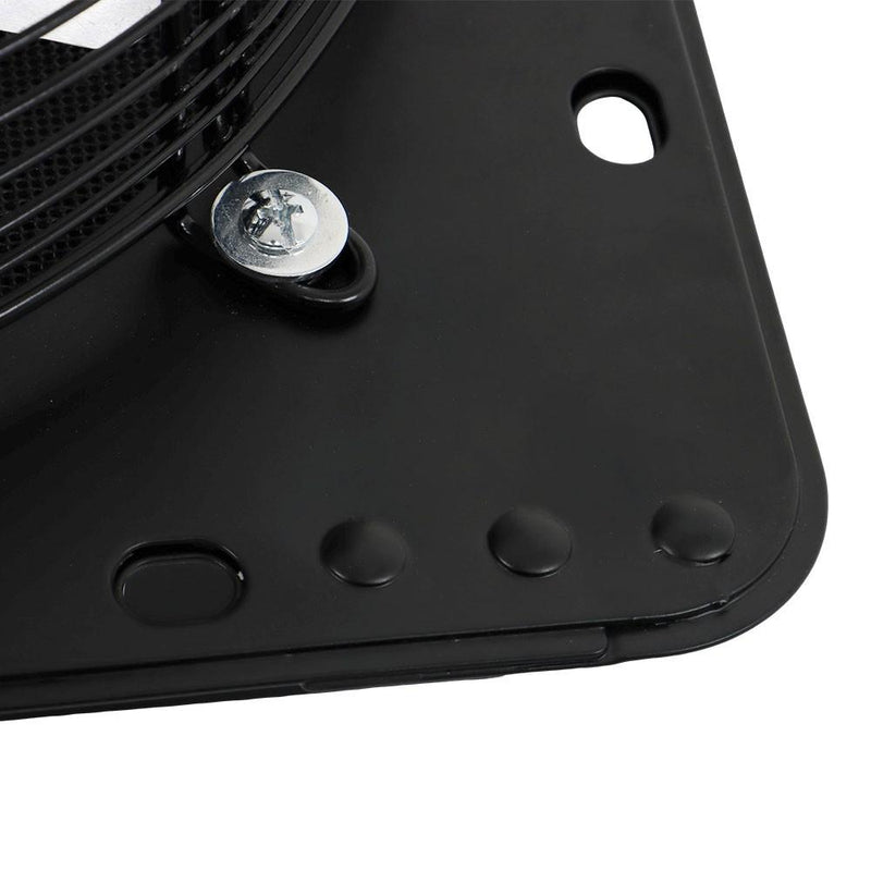 DURAFORCE Low Noise Shutter Exhaust Fan 10" Wall Mounted With Switch+Insect Mesh 980 CFM