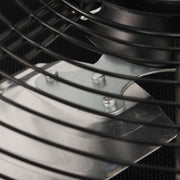 DURAFORCE Low Noise Shutter Exhaust Fan 10" Wall Mounted With Switch+Insect Mesh 980 CFM