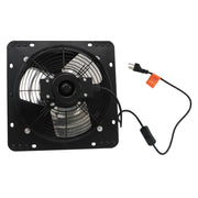 DURAFORCE Low Noise Shutter Exhaust Fan 10" Wall Mounted With Switch+Insect Mesh 980 CFM