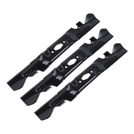 DURAFORCE 3PK Blade For Cub Cadet 742P05086-X Xtreme S-Hole XT1-GT54 XT2-ST54 ZT1 ZT2