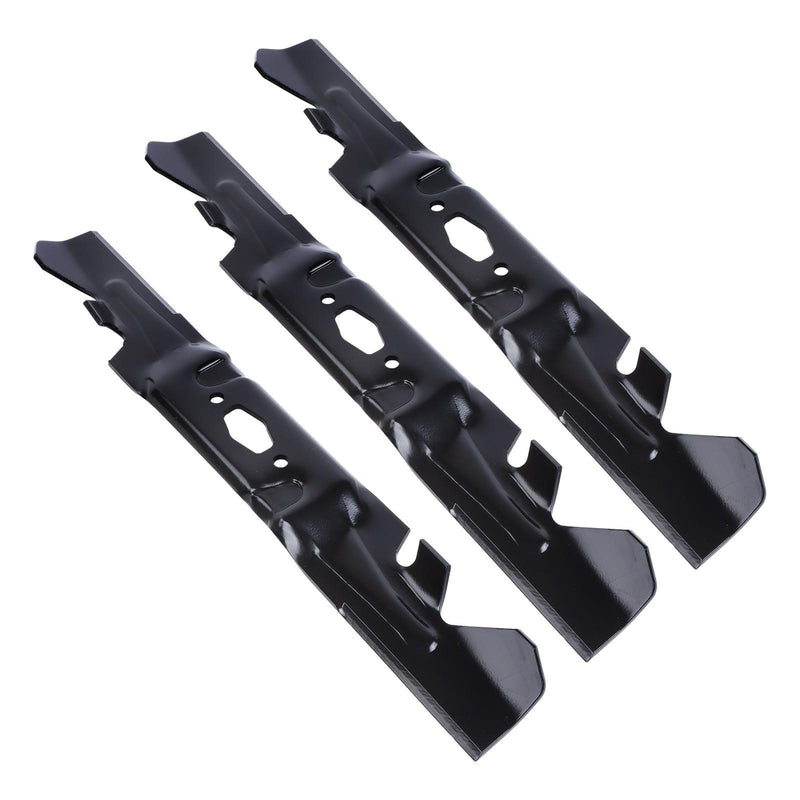 DURAFORCE 3PK Blade For Cub Cadet 742P05086-X Xtreme S-Hole XT1-GT54 XT2-ST54 ZT1 ZT2