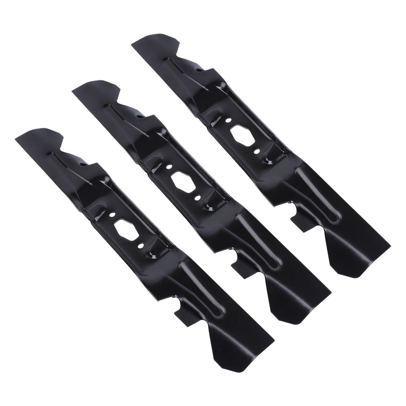 DURAFORCE 3PK Blade For Cub Cadet 742P05086-X Xtreme S-Hole XT1-GT54 XT2-ST54 ZT1 ZT2