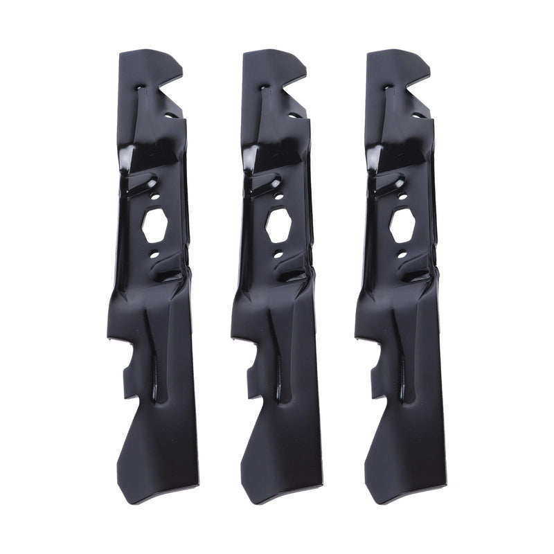 DURAFORCE 3PK Blade For Cub Cadet 742P05086-X Xtreme S-Hole XT1-GT54 XT2-ST54 ZT1 ZT2